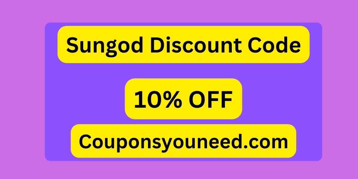 Sungod Discount Code