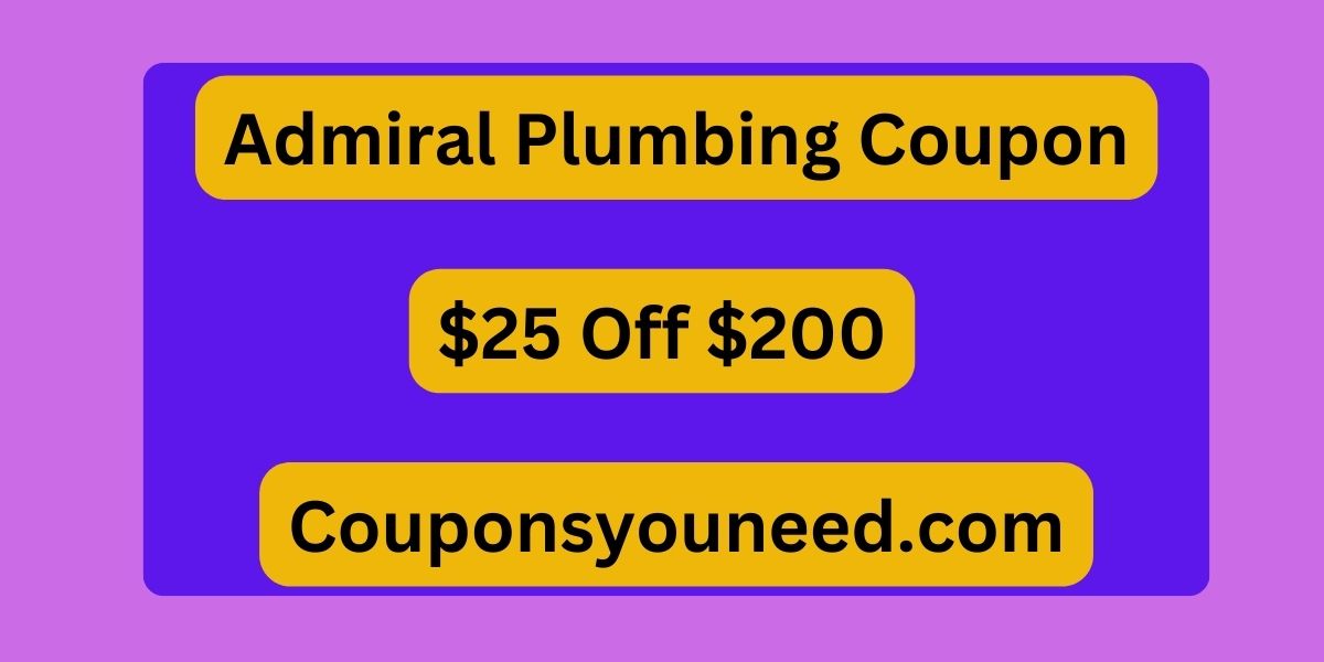 Admiral Plumbing Coupon