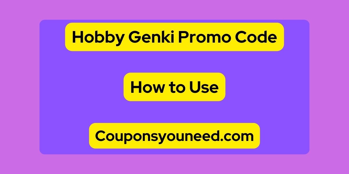 Hobby Genki Promo Code