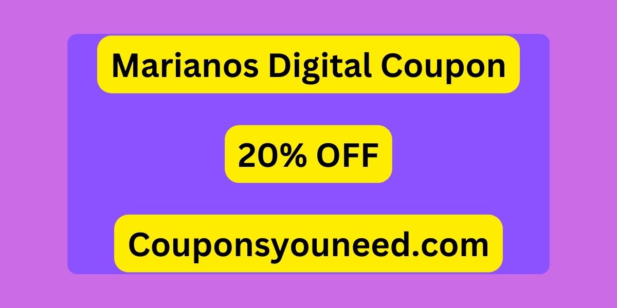 Marianos Digital Coupon