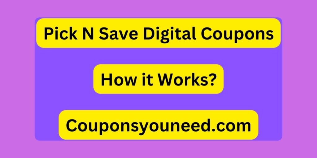 (NEW*) $20 Off Pick N Save Digital Coupons March 2025