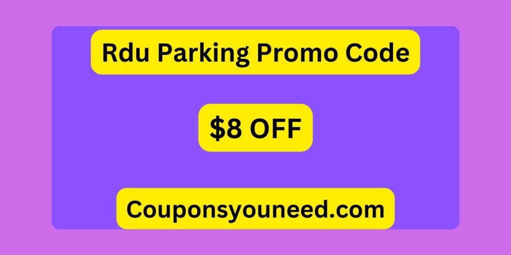 8 OFF Rdu Parking PROMO CODE (9 Active) August 2024