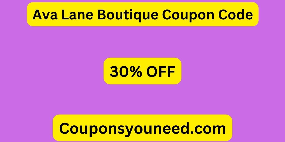 Ava Lane Boutique Coupon Code