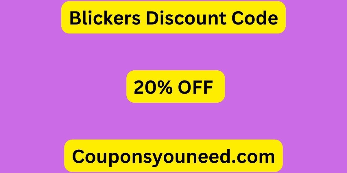 Blickers Discount Code