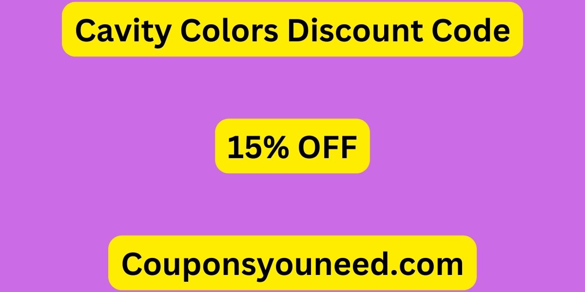 Cavity Colors Discount Code