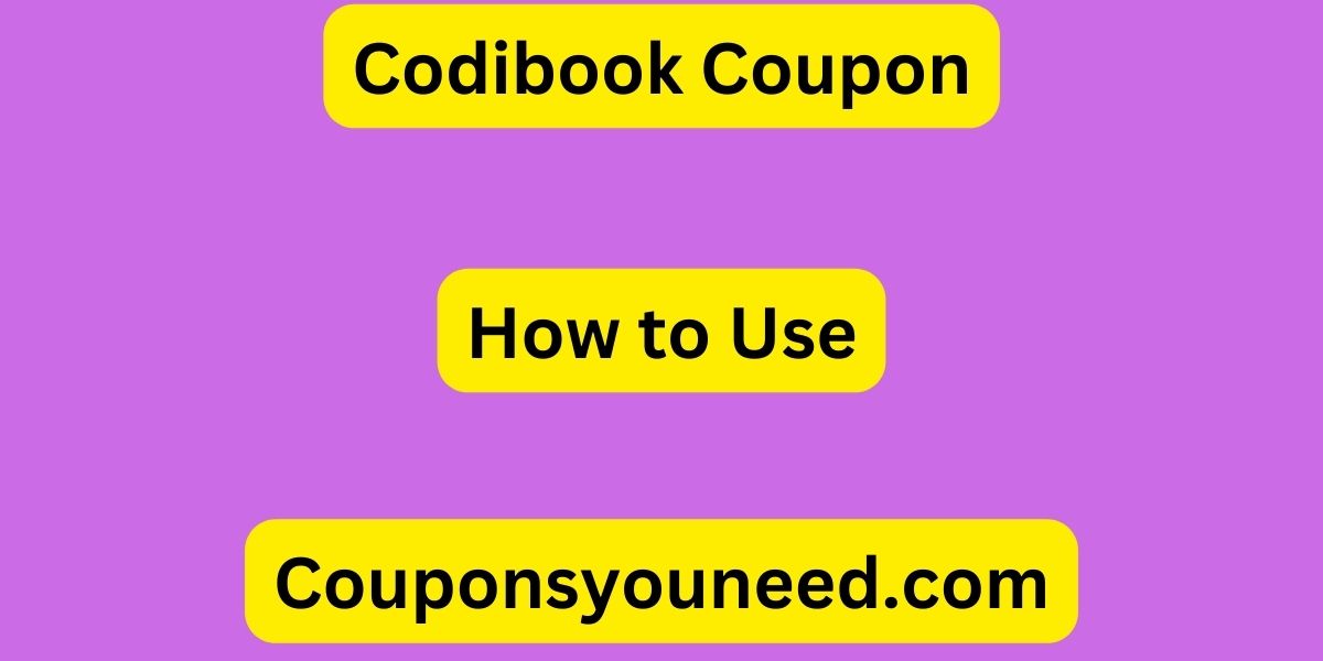 Codibook Coupon