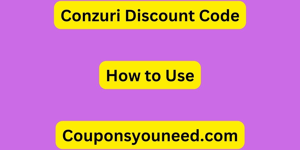 Conzuri Discount Code