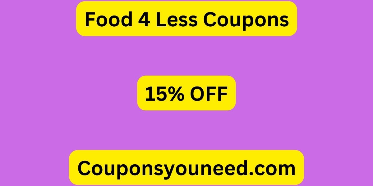 Food 4 Less Coupons