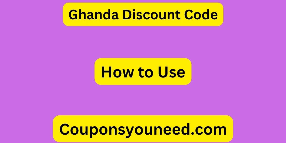 Ghanda Discount Code