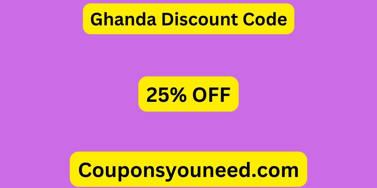 Ghanda Discount Code