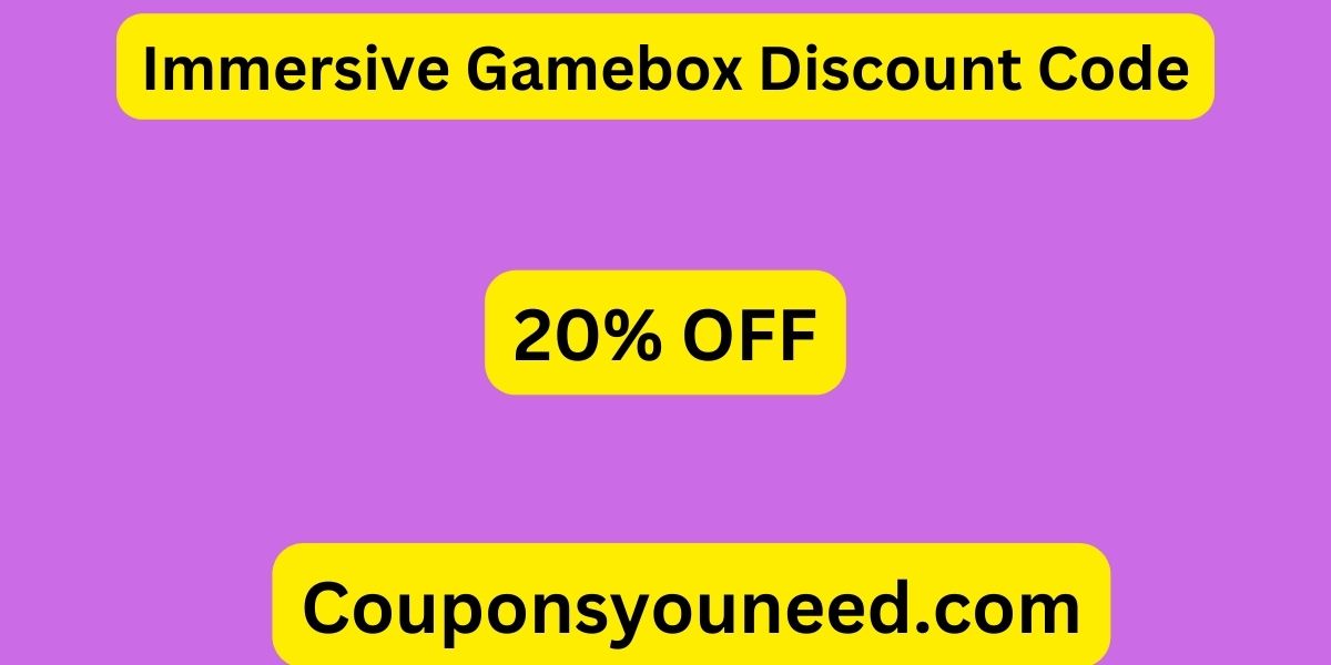 Immersive Gamebox Discount Code