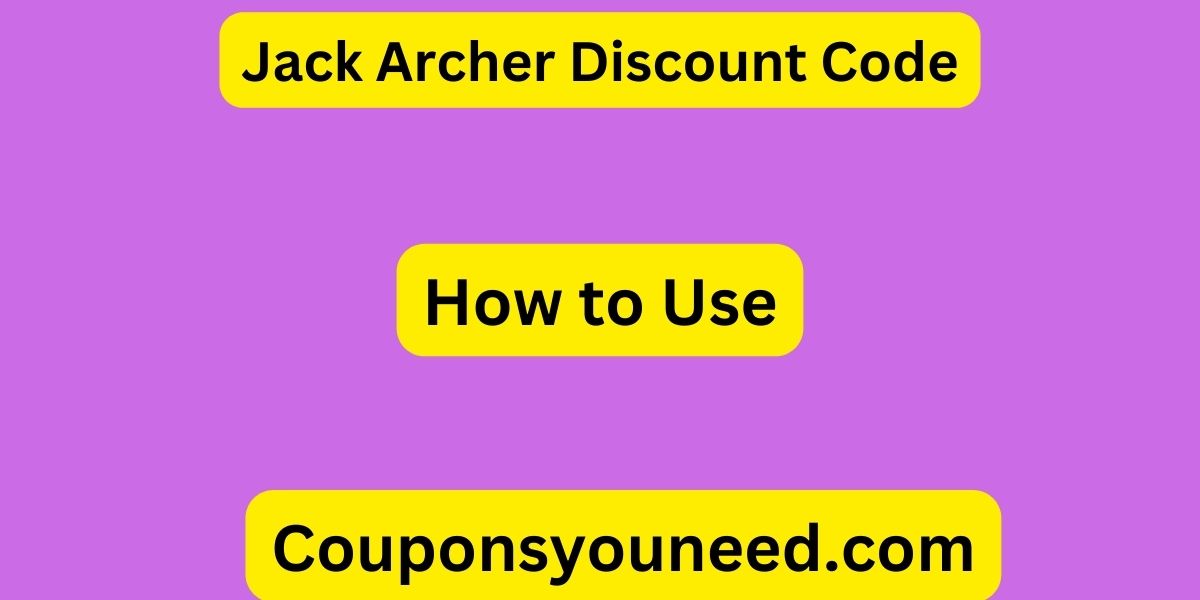 Jack Archer Discount Code