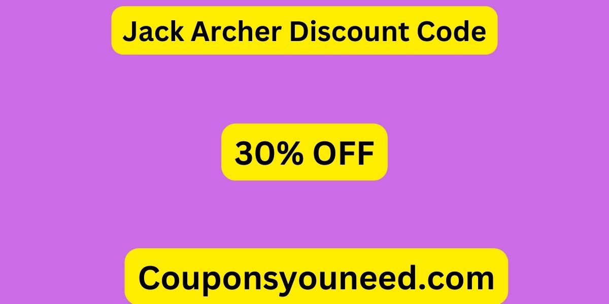 Jack Archer Discount Code