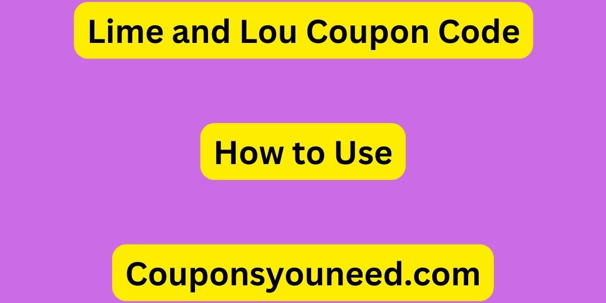 Lime and Lou Coupon Code