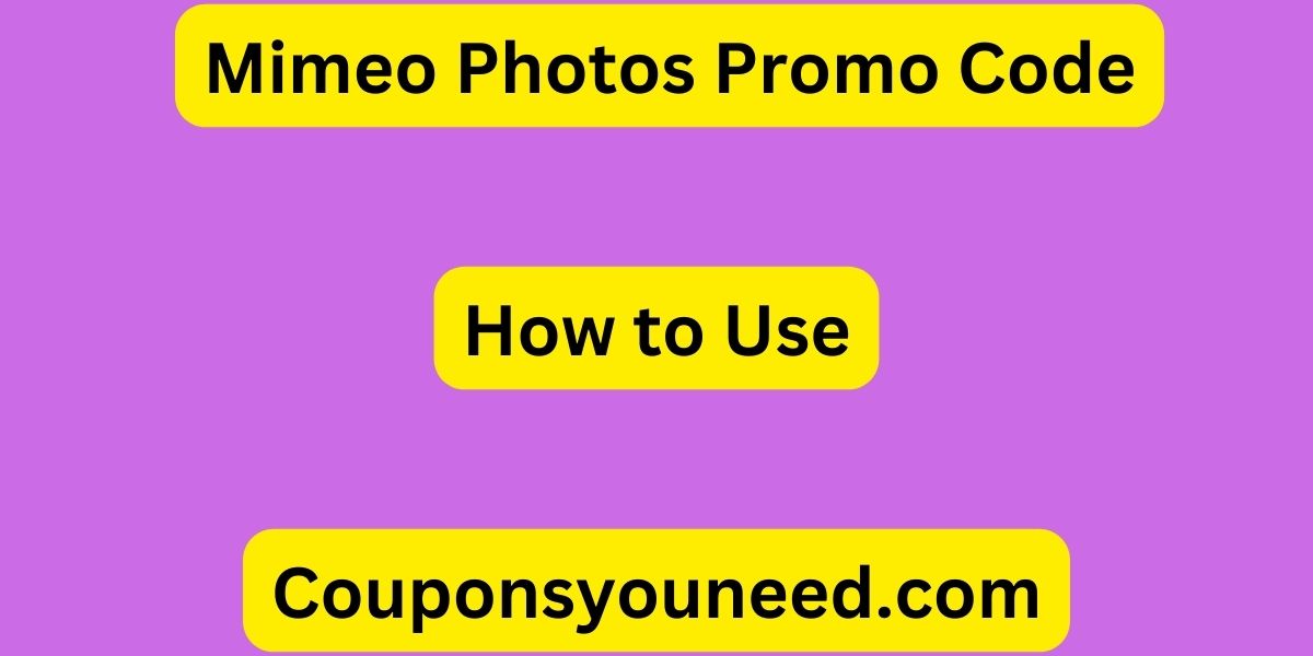 Mimeo Photos Promo Code