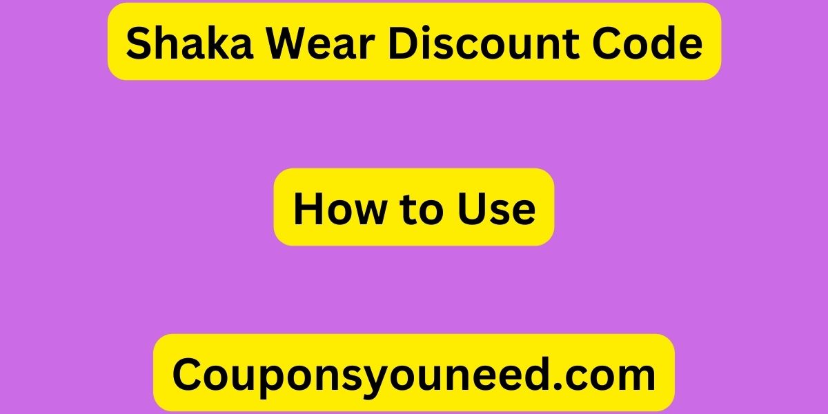 Shaka Wear Discount Code