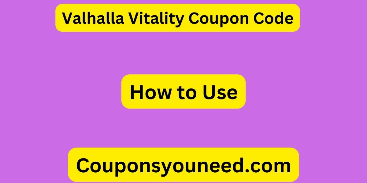 Valhalla Vitality Coupon Code