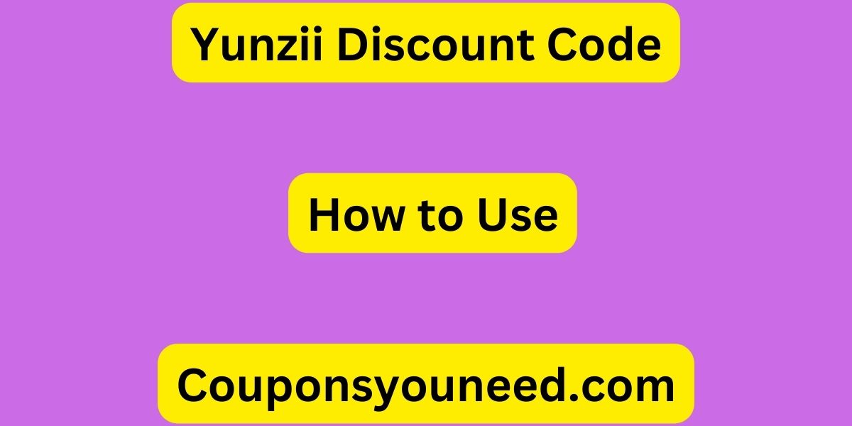 Yunzii Discount Code