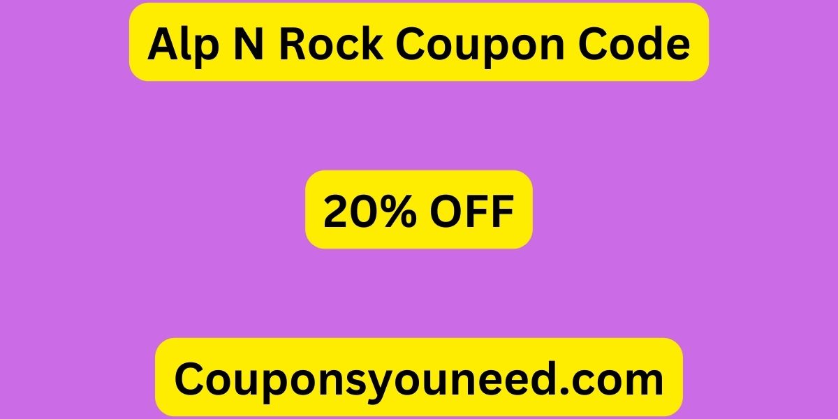 Alp N Rock Coupon Code