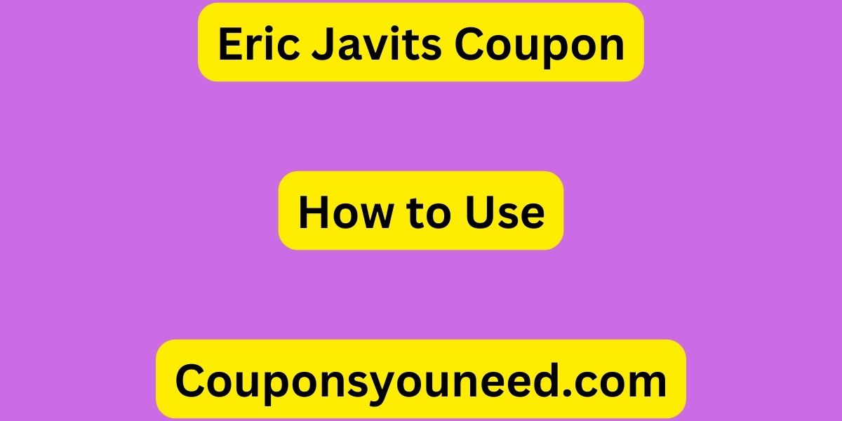 Eric Javits coupon