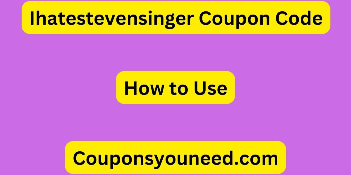 Ihatestevensinger Coupon Code