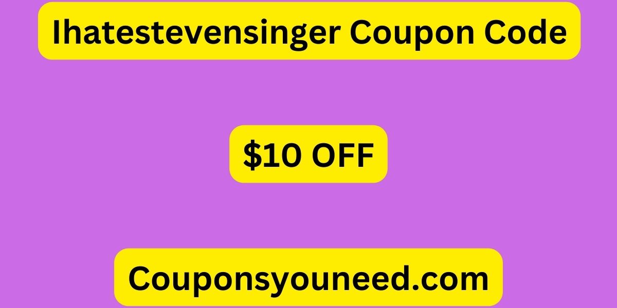 Ihatestevensinger Coupon Code