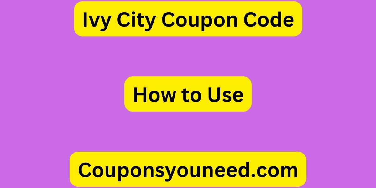 Ivy City Coupon Code