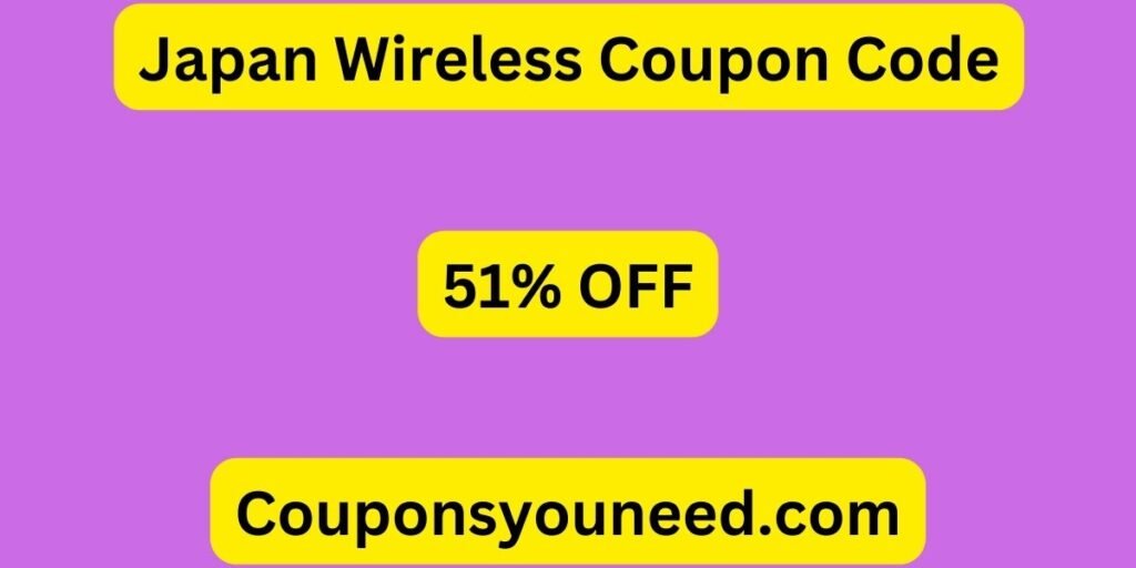 51% OFF Japan Wireless Coupon Code - June 2026 (*NEW*)