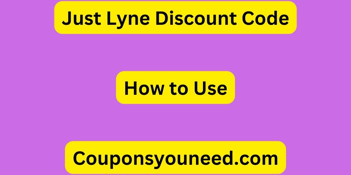 Just Lyne Discount Code