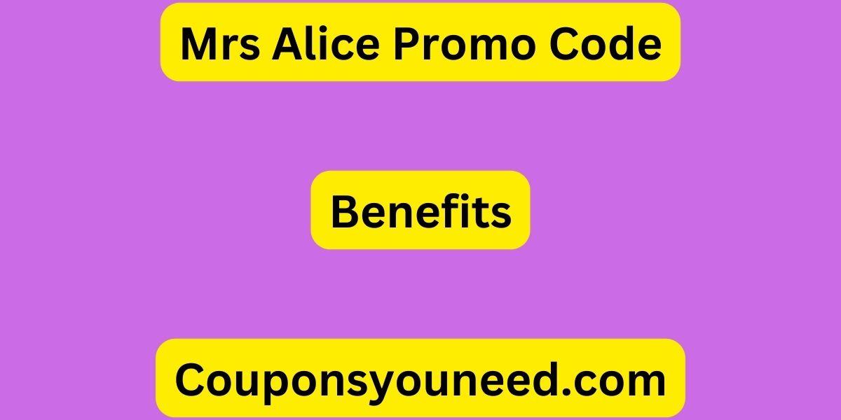 Mrs Alice Promo Code