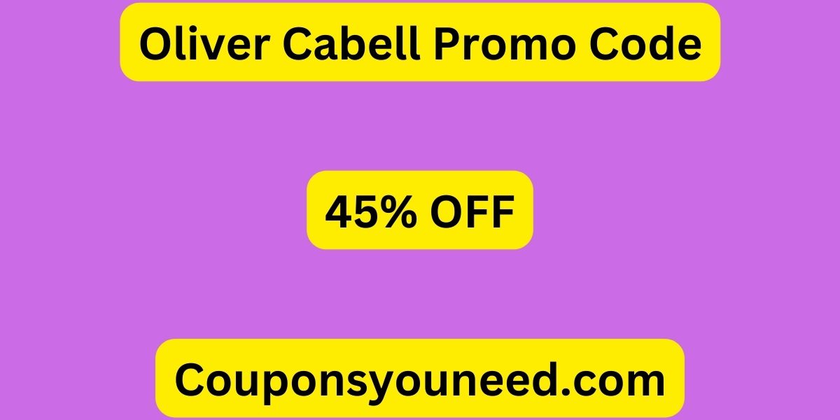 Oliver Cabell Promo Code