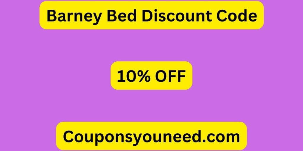 30 OFF Barney Bed Discount Code March 2025 (*NEW*)