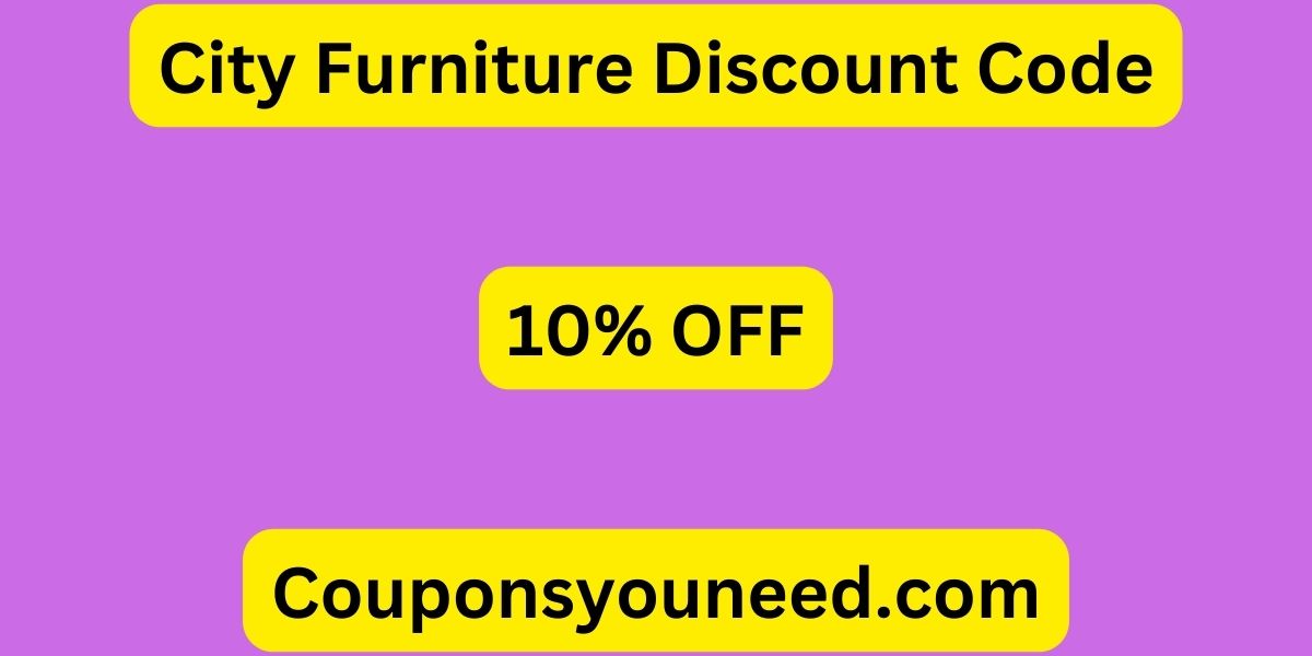 City Furniture Discount Code