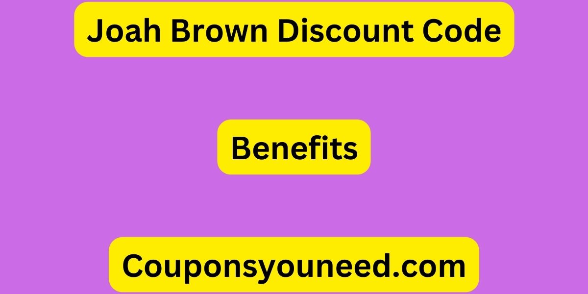 Joah Brown Discount Code