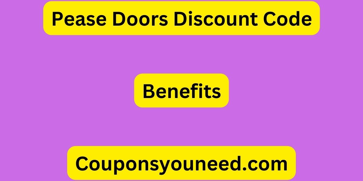 Pease Doors Discount Code