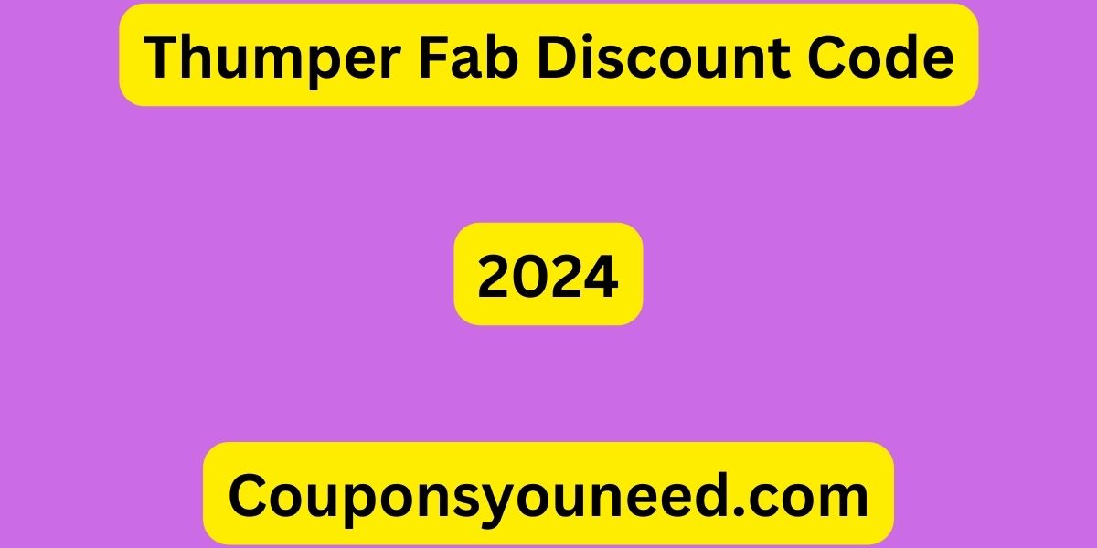 Thumper Fab Discount Code