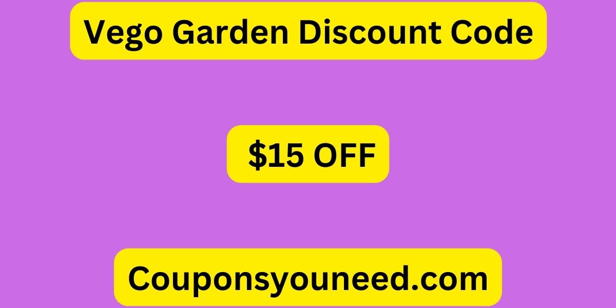 Vego Garden Discount Code