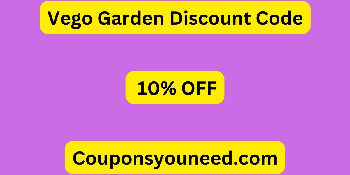 Vego Garden Discount Code