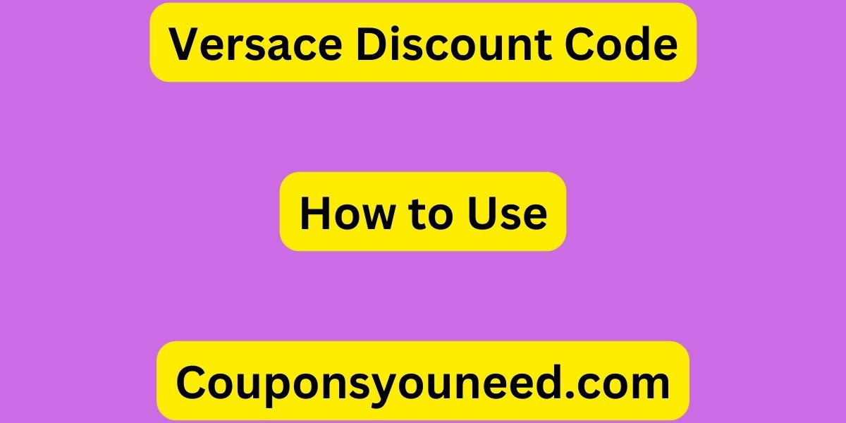 Versace Discount Code