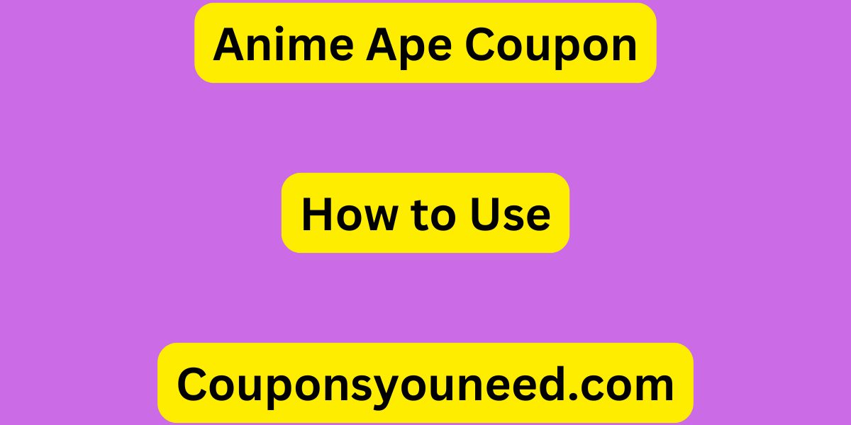 Anime Ape Coupon