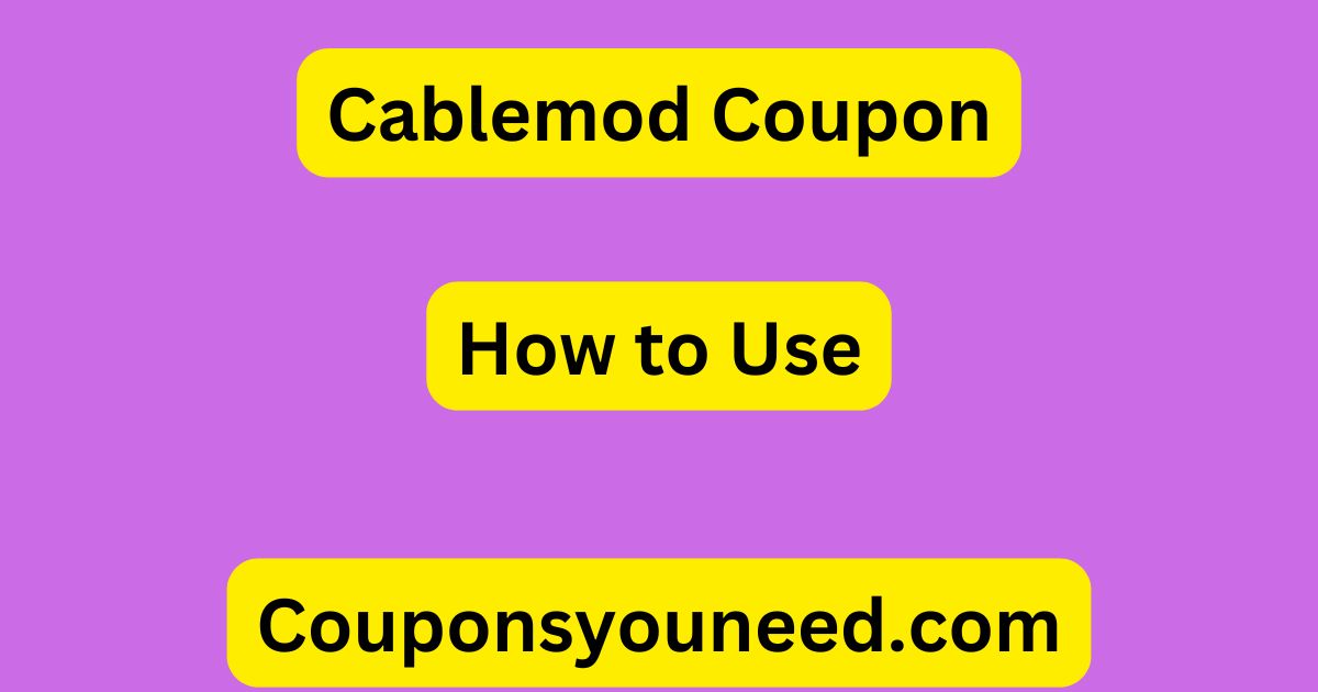 Cablemod Coupon