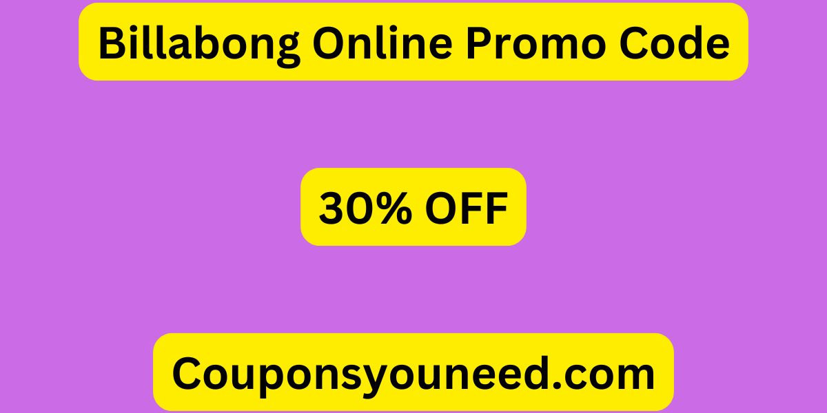 Billabong Online Promo Code