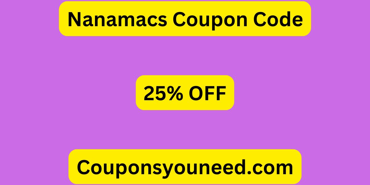 Nanamacs Coupon Code