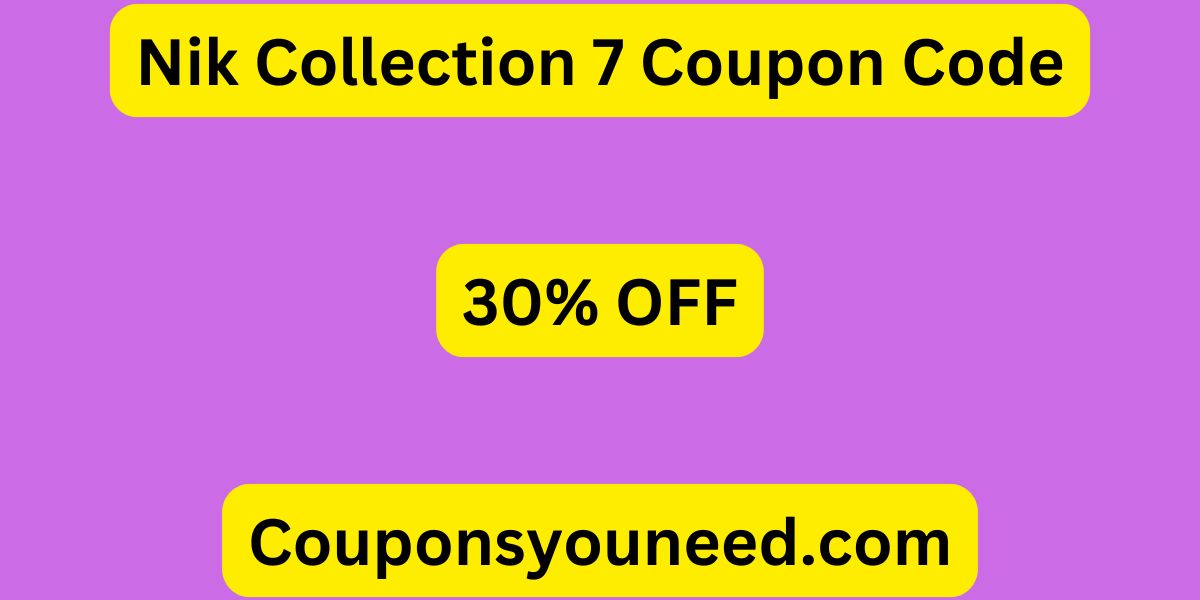 Nik Collection 7 Coupon Code