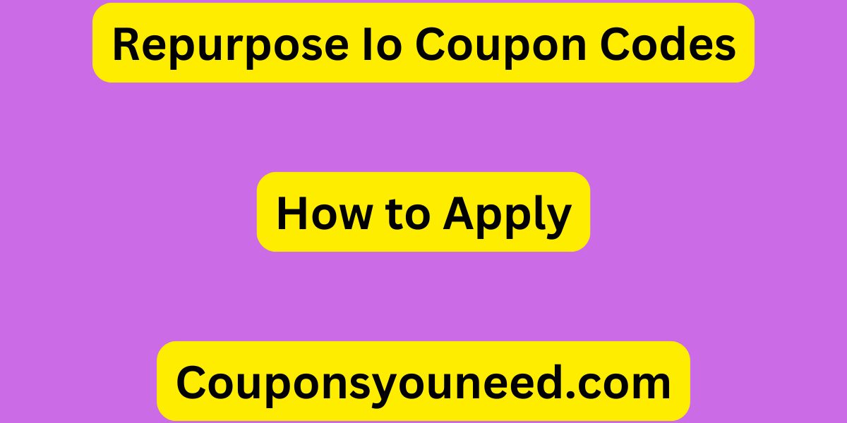 Repurpose Io Coupon Codes