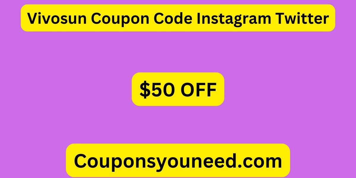 Vivosun Coupon Code Instagram Twitter