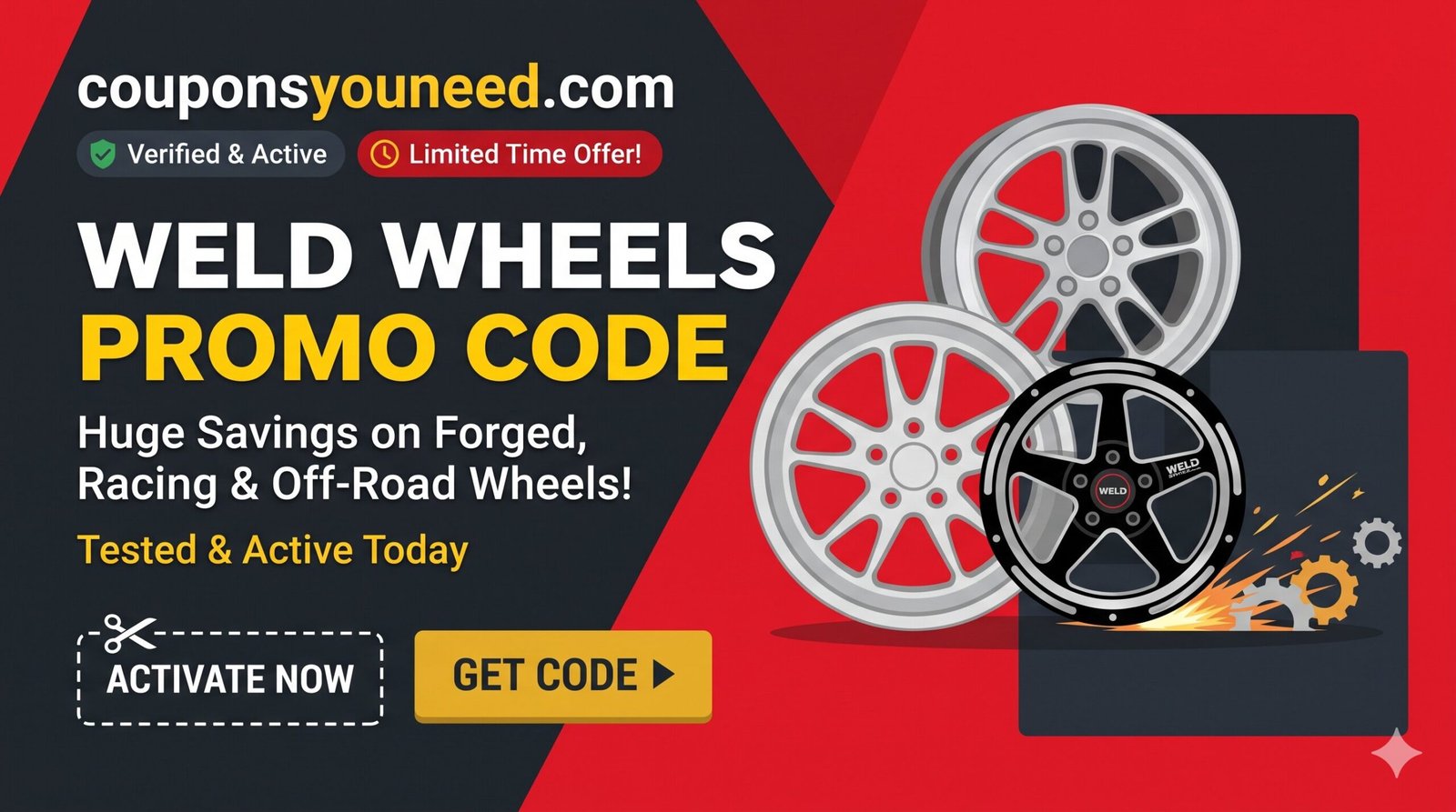 Weld Wheels Promo Code