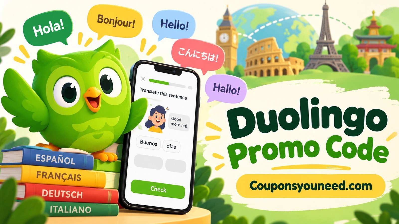 Duolingo promo code